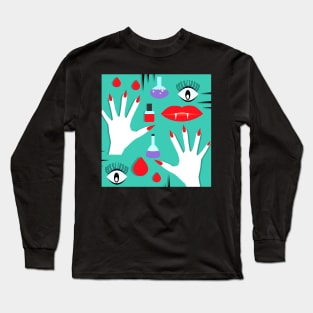 Halloween makeup II Long Sleeve T-Shirt